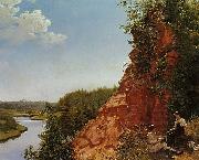 Alexey Tyranov View of the River Tosno Spain oil painting artist